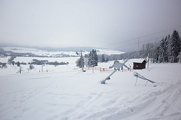 Sjezdovka Nové Hutě 17.2.2013
