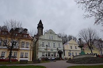 Štramberské náměstí s dominantou Trúby (IČ)
