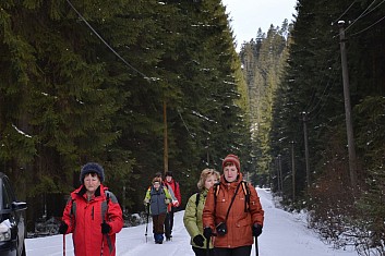 ... dokonce napadla i trocha sněhu (IČ)