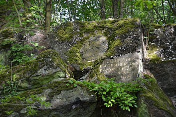 Reliéf básníka a přírodovědce J. W. Goethe (IČ)