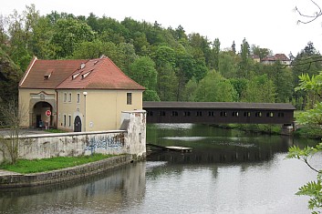 Písečná brána a krytá lávka (VČ)