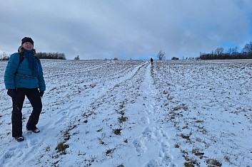 zkratkou z Kojetína na Svinec