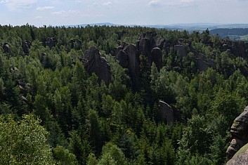 Panorama kamenného divadla (IČ)