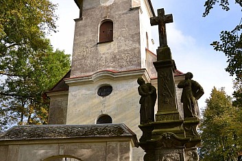Kostel ve Stránském, odkud se vydáme na pochod (IČ)