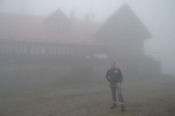 ... a jsme u chaty Na Javorovém
