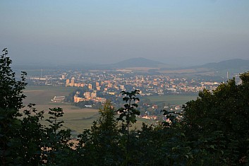 Nový Jičín v podvečer (IČ)