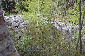 Kamenné moře pod hradem (IČ)