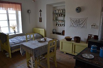 Expozice venkovského života v památníku J. Barranda (IČ)