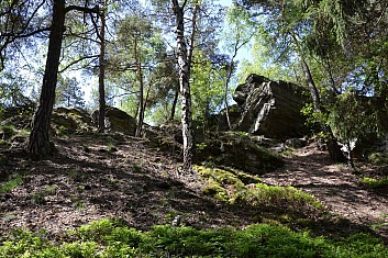 Jandova skála na Pohodnici (IČ)