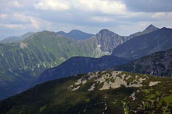 Volovec, Ostrý Roháč a Plačlivé. Už se nemůžeme dočkat, až tam půjdeme. (IČ)