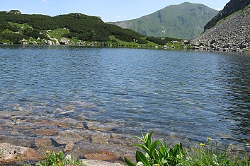 Jako první navštívíme čtvrté Roháčske pleso (VČ)