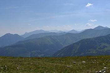 Pohled na polskou stranu hor (IČ)