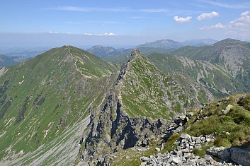 Ostrý hřeben Ostrého Roháče (IČ)