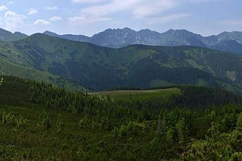 Nádherný panoramatický výhled z Lúčnej (IČ)