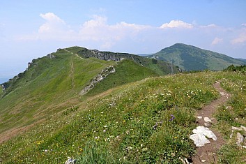 Pěšina nás vede na Steny ... a možná i na Stoh (IČ)