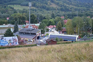 Na Čantoryji vede z polské strany lanovka (IČ)
