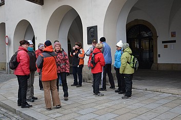 Sraz čtyřlístkářů u radnice