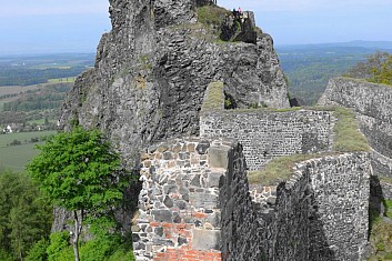 Výhled na Babu z plošiny pod Pannou (IČ)