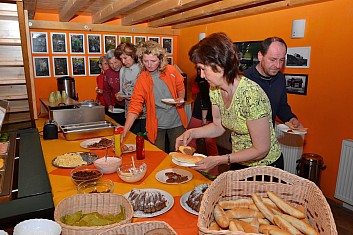 Snídaně formou švédských stolů (IČ)