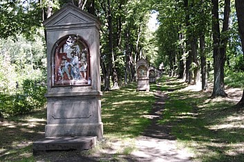 Křížová cesta nad Cvikovem