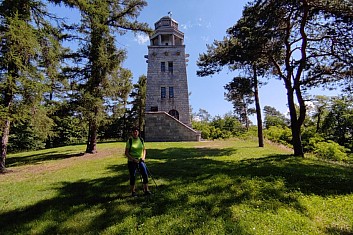 Rozhledna Hanse Kudlicha na Strážišti (396 mnm)