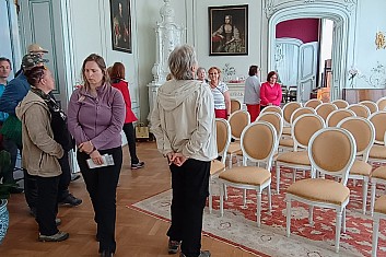 Zámecký velký sál - slouží k pořádání koncertů a svateb.