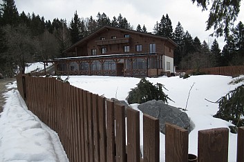 Zastávka na Martiňáku.