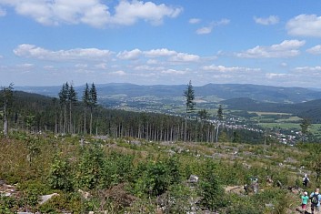 Sestup do Mostů u Jablunkova.