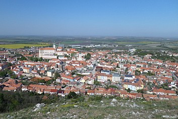 Mikulov ze Svatého kopečku.