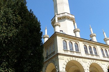 Minaret v Lednicko-valtickém areálu